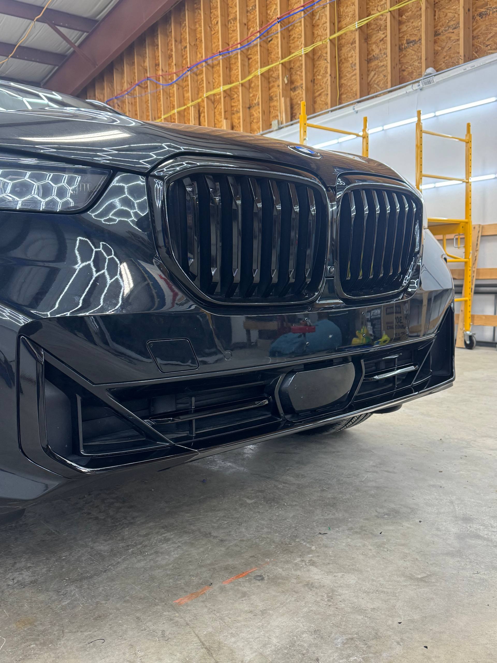 BMW X5 Gloss Black Wrap