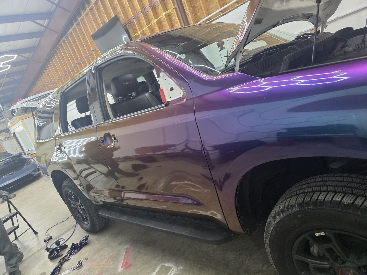 Color-Shift Truck Wrap