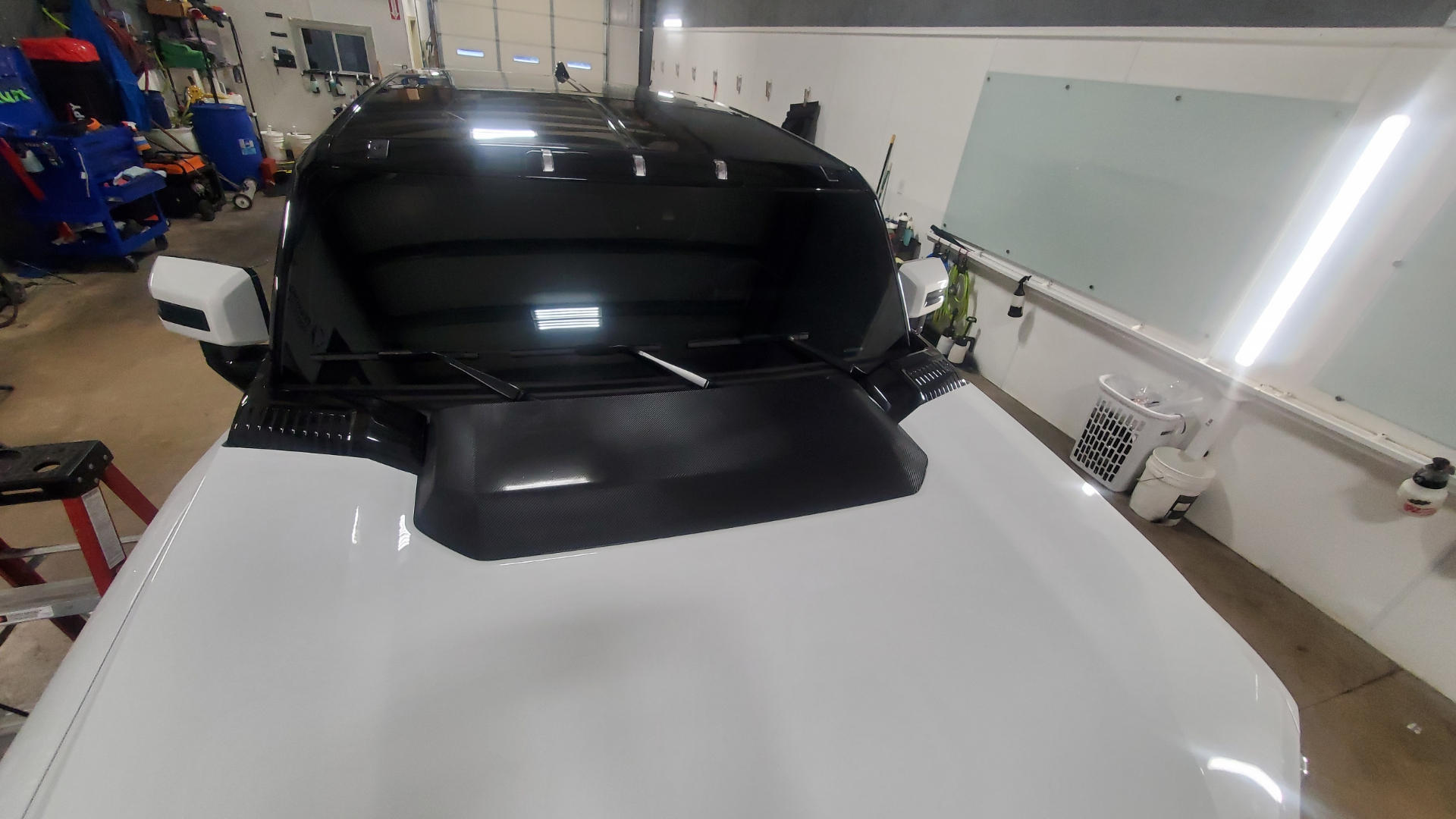 Carbon Fiber Hood Scoop