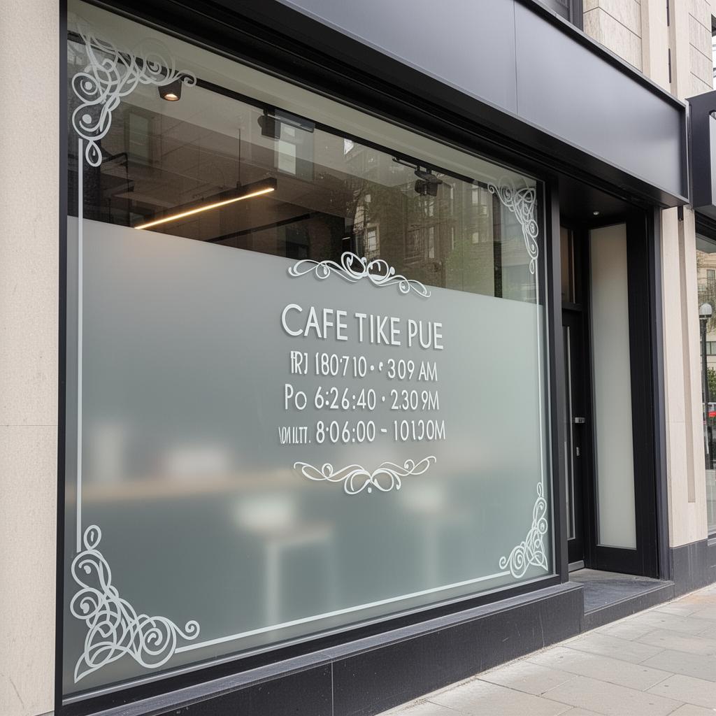 Cafe Window Graphics